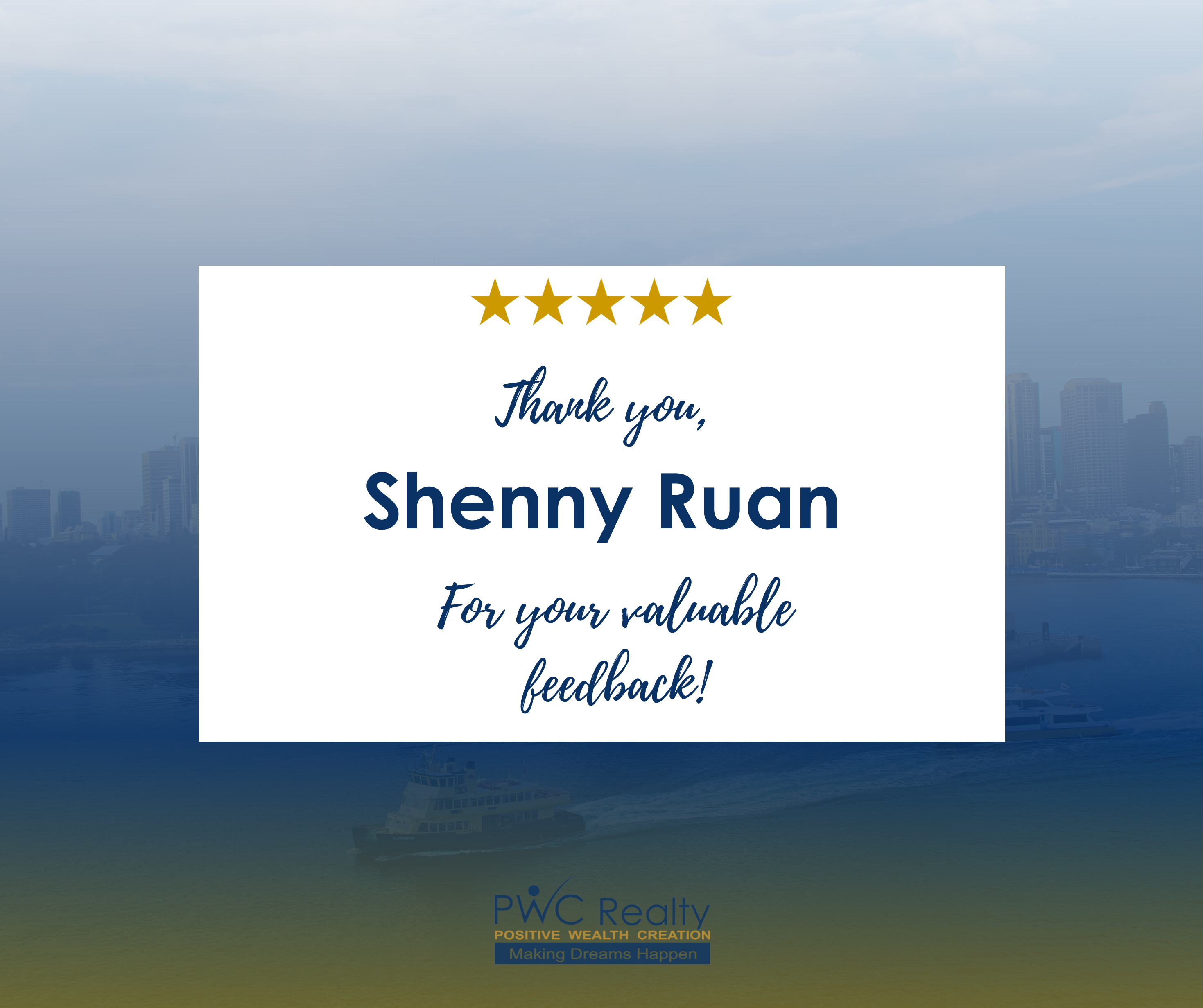 PWC Realty Testimonials