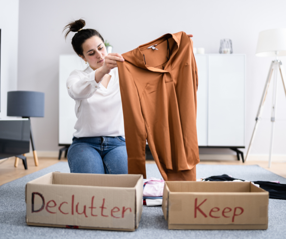DECLUTTER AND ORGANIZE