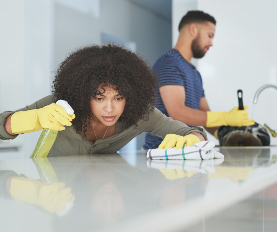 DEEP CLEAN THE KITCHEN