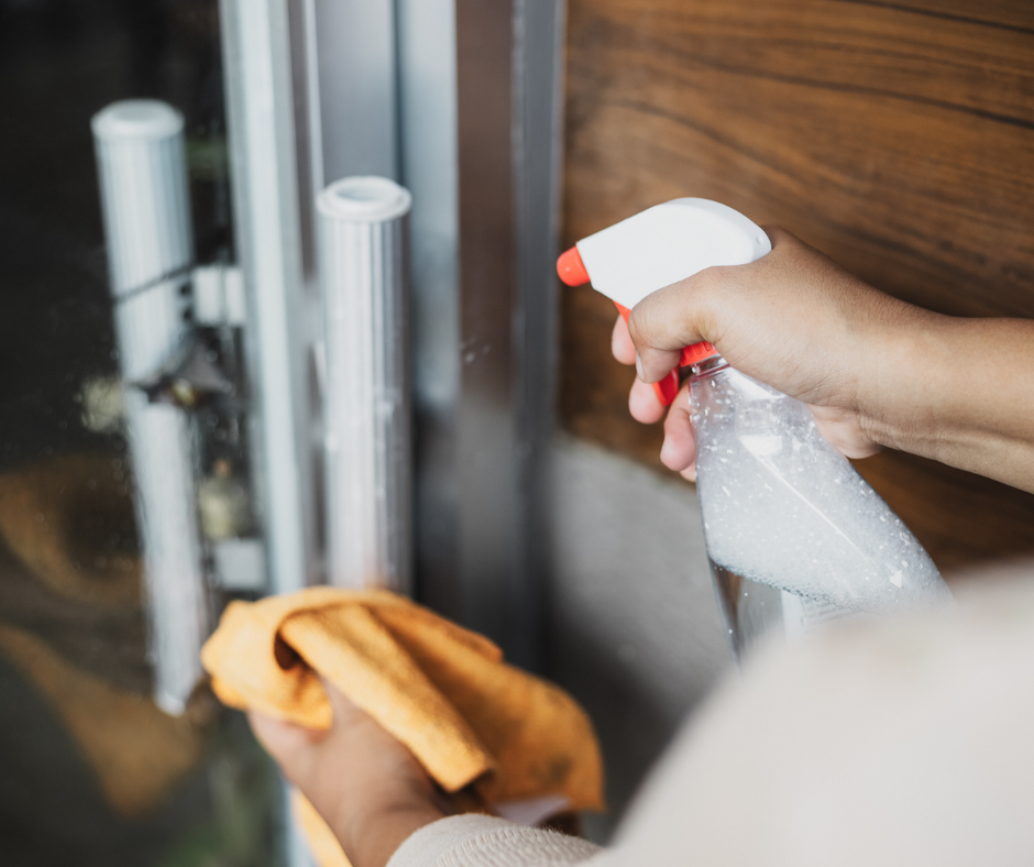 SANITIZE HIGH-TOUCH AREAS