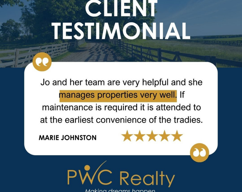 She manages properties very well