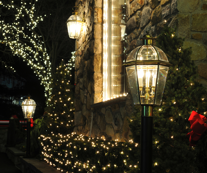 Incorporate Festive Lighting